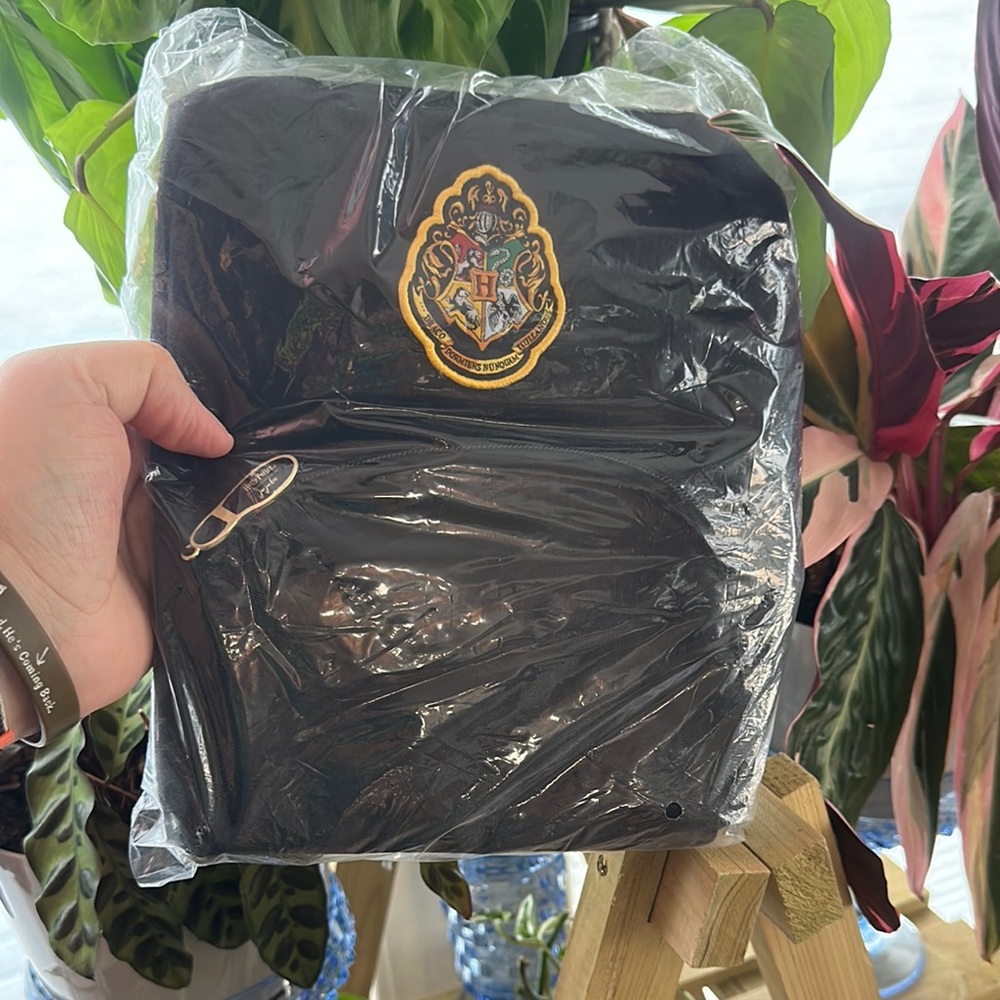 Jujube Mischief Managed Black Hogwarts Petite Backpack BNIP